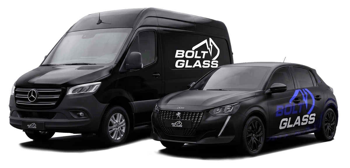 Véhicule de prêt et camion d'intervention à domicile Bolt Glass
